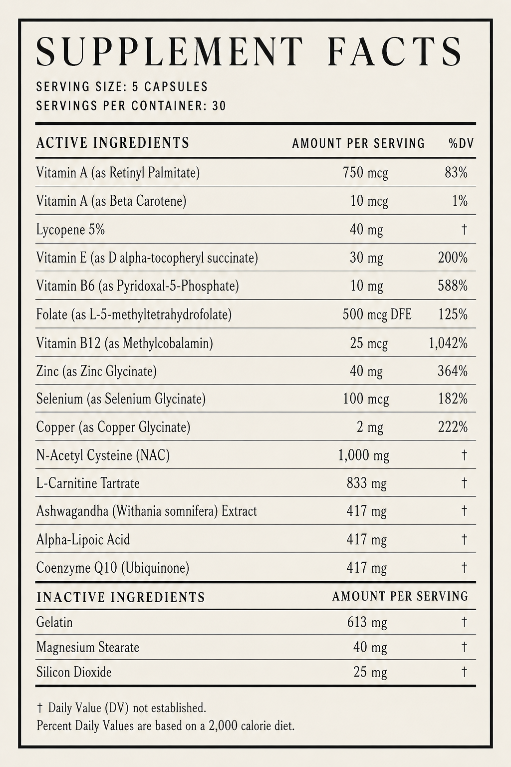 Sire 1 Fertility Support for Men - 1 Month Supply