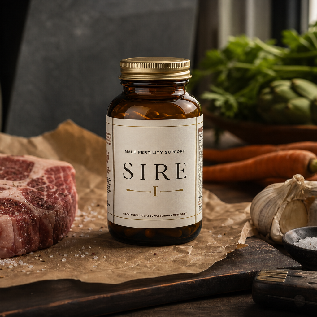 Sire 1 Fertility Support for Men - 1 Month Supply